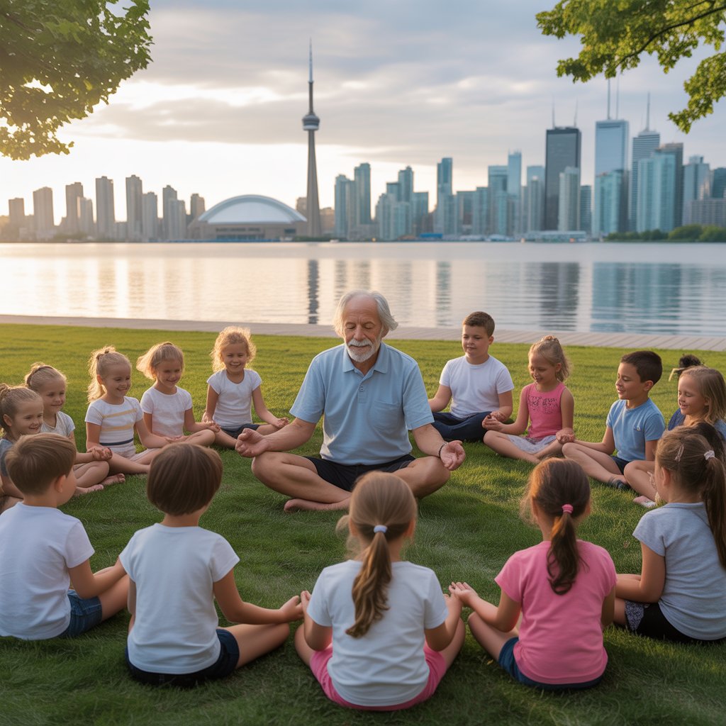 Yoga on the Toronto Islands